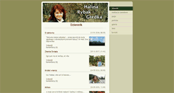 Desktop Screenshot of halinagredka.info